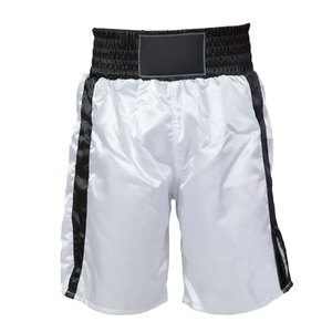 Pantalones Cortos de Boxeo de Alta Calidad, 100% Poliéster, Transpirables, de Secado Rápido, Ajuste Holgado, para Entrenamiento Atlético Profesional, con Logotipo de Marca Personalizado - Product Image 1