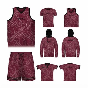 Conjunto de Ropa de Baloncesto para Hombre ONSTYLE, Estampado Sublimado, Chaleco de Poliéster que Absorbe la Humedad, Sudadera con Capucha, Camiseta Polo, Pantalones Cortos, para Todas las Temporadas - Product Image 5