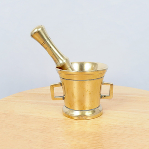 ครกและสากทองเหลืองราคาขายส่ง ครกทองเหลืองแบบใหม่ ดีไซน์สวยงาม ราคาไม่แพง - Product Image 3
