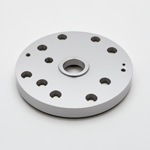 Precision CNC Machined Stainless Steel Flange Plate with Multi Bolt Hole Pattern for Industrial Applications - Product Image 2