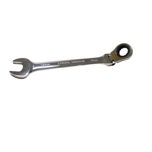 RTS 8-19mm Flexible Head Combination Ratcheting Wrench Spanner - Product Image 1