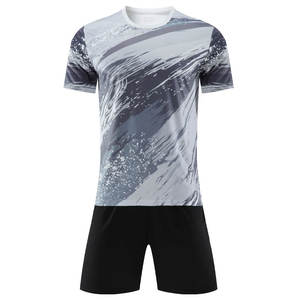 Ensembles de maillots et shorts de football pour femmes, version vierge personnalisable (nom, numéro, logo), respirants, pour l'été, la gym, la course et l'entraînement - Product Image 5