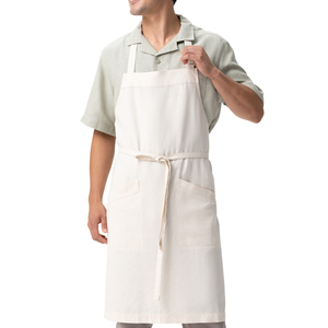 Tablier de cuisine professionnel style simple, confortable et réglable avec poches avant - Product Image 2