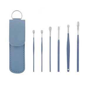 Nettoyeur d'oreilles de qualité supérieure, outil réutilisable pour l'élimination du cérumen avec embouts en silicone souple pour un nettoyage sûr et confortable des oreilles - Product Image 1