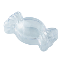 Boîte en plastique rigide réutilisable de qualité alimentaire, moulée par injection PS, style bonbon Kwang Hsieh, avec logo personnalisé
