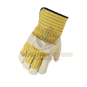 ถุงมือช่างชาวแคนาดาหนังแท้คุณภาพสูง ทนทาน กระชับมือ สวมใส่สบาย - Product Image 4