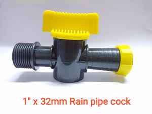 Tuyau plat 32mm 40mm avec bouchon de valve, connecteur de tuyau d'irrigation MTA pour l'agriculture, raccords de tuyau d'irrigation micro-irrigation - Product Image 5