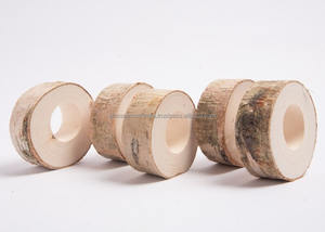 Anillo para Servilletas de Madera, la Mejor Calidad, Superventas, Hecho a Mano, Pulido, Decoración para Mesa de Comedor, para Uso en el Hogar y la Cocina - Product Image 4