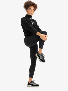 Sweat-shirt polaire léger à quart de zip pour femme, coupe courte, vente en gros - Product Image 4