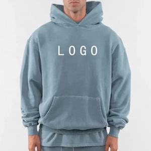 Sweat à capuche unisexe avec poche avant Sportswear Sweats à capuche pulls pour hommes Logo Powder Puff personnalisé 500 Gsm Hoodie - Product Image 1