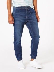 Pantalons en jean modernes pour hommes, coupe slim élégante, confortables, mélange de coton, idéaux pour le bureau, le streetwear, les occasions décontractées, la détente et les activités de plein air - Product Image 3