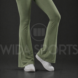 Conjunto Deportivo para Mujer, Top Corto de Manga Larga y Leggings de Cintura Alta, Ropa Deportiva Elástica y Transpirable - Product Image 6