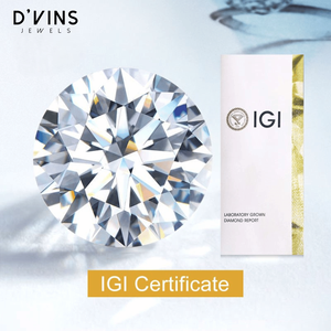 Diamantes Cultivados en Laboratorio D'vins, Corte Brillante Redondo CVD HPHT de 3.0CT, Color D, para Joyería - Product Image 2