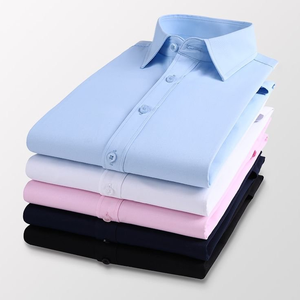 เสื้อเชิ้ตแขนสั้นผู้ชาย ผ้าฝ้ายถัก สไตล์ลำลอง/ทหาร ระบายอากาศได้ดี ติดกระดุม เสื้อเชิ้ตแบบเป็นทางการ - Product Image 1