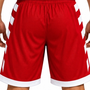Maillot et short de basket-ball pour équipes sportives modernes – Maillot personnalisé pour joueur – Uniforme rayé sans manches en maille à col en V - Product Image 6