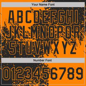 Yourteams Custom Sublimated <b>Baseball</b> Polo Shirt Men's Moisture Wicking Short Sleeve Performance Wear Orange Black Design - Product Image 4
