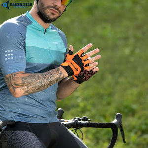 Gants mi-doigts Daizen Star en PU, écologiques, multifonctionnels, durables, toutes saisons, pour le sport et la détection de signaux en extérieur - Product Image 2