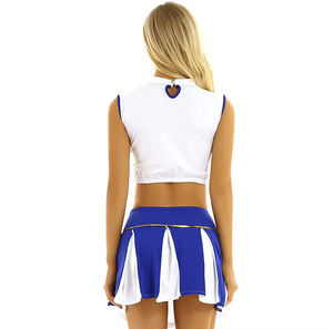 Uniformes de Porristas Personalizables con Lazos para el Cabello a Juego, Uniforme de Porristas de Calidad Profesional - Product Image 2