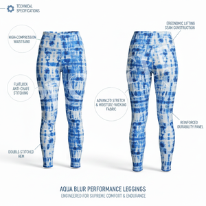 Leggings de yoga tie-dye haute performance, tendance, pour tenues de soirée, en tissu extensible et élastique, pour la course et l'entraînement, collants sans couture, vente en gros - Product Image 2
