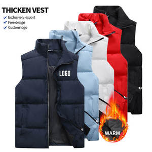 Chaleco Acolchado Personalizado para Hombre 2026, Chaleco Ligero sin Mangas, Chaqueta de Plumón para Invierno, Chaleco de Trabajo Acolchado - Product Image 5