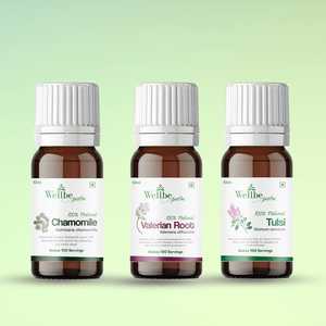 Kit para Dormir Bien |   Gotas Naturales a Base de Hierbas para el Apoyo del Sueño |   Extracto de Camomila, Raíz de Valeriana y Tulsi |   Marca Privada OEM/ODM - Product Image 1