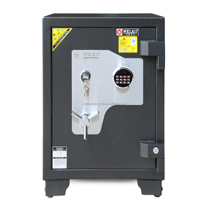 Boîte de rangement sécurisée pour montres électroniques avec serrure à clé, construction en acier inoxydable, pour usage commercial et domestique - Product Image 1