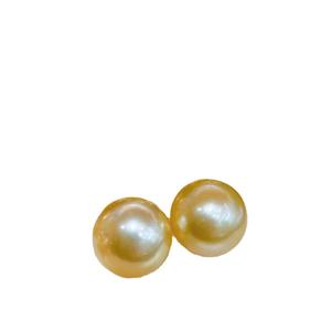 Boucles d'oreilles classiques en platine gris 18 carats avec perles naturelles, double usage, forte luminosité, 8-9/9-10 mm, 100 % naturelles, 100 % authentiques, 100 % magnifiques - Product Image 5