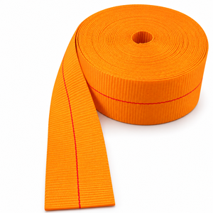 Rollo de Cinta de Poliéster de Alta Resistencia de 100 mm para Eslingas Planas, Elevación Industrial, Alta Resistencia a la Tracción, Proveedor OEM ODM - Product Image 1