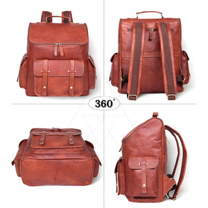 High Quality Eco Friendly Leather <b>Backpack</b> Best Selling Trendy Accessories Bulk Leather <b>Backpack</b> - Product Image 3