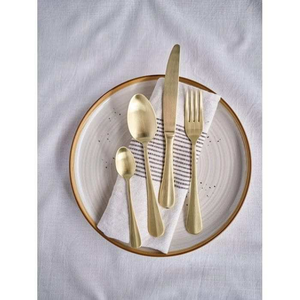 Ensemble de couverts en métal durable, de haute qualité, en acier inoxydable, fourchette, cuillère, couteau, pour la maison et les restaurants - Product Image 2