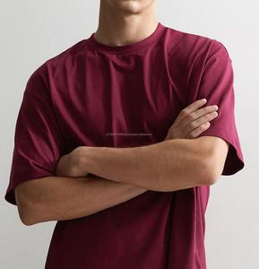 เสื้อยืดแขนสั้นผู้ชายสำหรับฤดูร้อน ผ้าฝ้าย 100% สไตล์ฮิปฮอป คุณภาพสูง ระบายอากาศได้ดี แห้งเร็ว คอกลม - Product Image 1