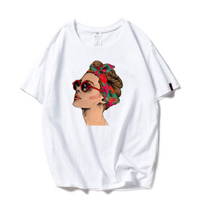 Camiseta Casual para Mujer, Cuello Redondo, Manga Corta, Corte Ajustado, Color Sólido, Secado Rápido, Transpirable, Ecológica, Anti-UV, Estampado por Transferencia de Calor - Product Image 2
