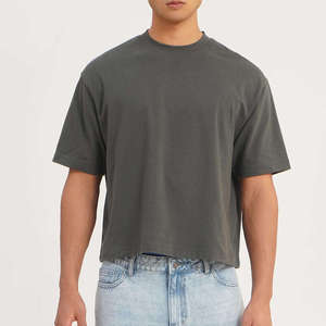 Men Vintage Inspired T Shirt Custom Apparel Wholesale Factory Direct Supply - Product Image 5