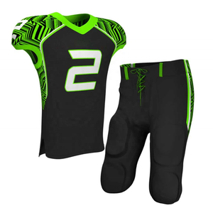 Uniforme de Alta Calidad 2024, Diseño Personalizado al por Mayor, Uniforme de Animadoras de Fútbol Americano de Manga Corta con Transferencia Térmica para Adultos - Product Image 1