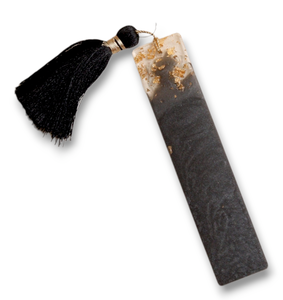 Marcapáginas de Resina Epoxi Personalizado, Elegante, Resistente al Agua, con Impresión y Corte a Troquel, con Lazo, Soporte para Páginas de Libro, Personalizable - Product Image 4