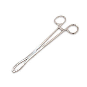 Pinzas Littlewood de Acero Inoxidable, 2-3 Dientes, 190 mm, Pinza Manual para Muestras, para Cirugía Ginecológica, Juego de Instrumentos, CE - Product Image 1