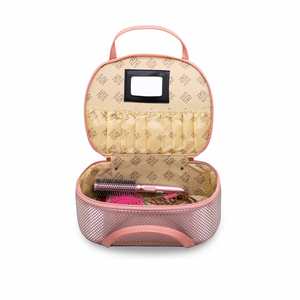 Champagne P76350 Cosmetic Case Solution de stockage élégante pour produits de beauté - Product Image 1