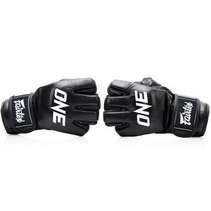 Guantes de Boxeo MMA con Cierre de Gancho y Bucle Personalizados OEM, Hechos a Medida, de Cuero Vacuno Genuino, para Entrenamiento de Artes Marciales al Aire Libre - Product Image 4