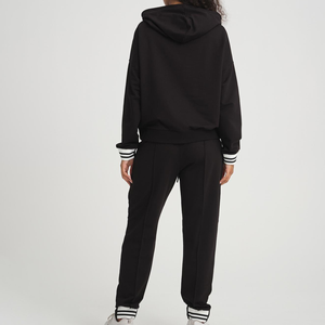 Latest Fashionable 100% Cotton Women's Tracksuit Unique Design Oversized Pullover Trouser Casual Comfortable Winter Fleece 4XL - Product Image 4