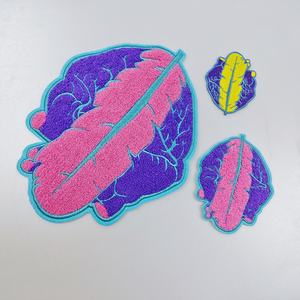 Cute Rainbow Embroidery Patches Handmade Chenille Iron On Fabric Patches for Clothing <b>Jackets</b> Hats Bags Backpacks Vests Fashion - Product Image 4