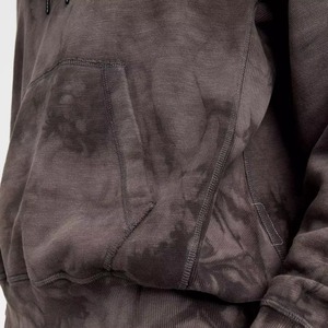 Wholesale 2026 Custom Acid Wash 100% Cotton Front Logo Men's Vintage Regular Fit Heavyweight Fleece Breathable <b>Lined</b> <b>Hoodie</b> - Product Image 5