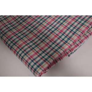 Indian Handloom Eco-Friendly Cotton <b>Check</b> Fabric Plaid Soft Lightweight Sewing Quilting Lingerie <b>Curtain</b> Dress Material Yard - Product Image 2