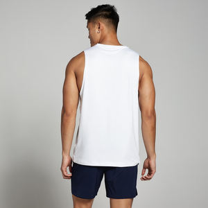 เสื้อกล้ามผู้ชาย โพลีเอสเตอร์ 100% สำหรับออกกำลังกาย แห้งเร็ว ระบายอากาศดี เหมาะสำหรับเล่นกีฬา ฝึกซ้อม รับสกรีนโลโก้ - Product Image 2