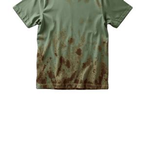 T-shirt vintage délavé surdimensionné à manches courtes 100 % coton de haute qualité, coupe-vent, anti-plis, style hip-hop décontracté streetwear - Product Image 5