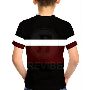 เสื้อยืดเด็กผู้ชายผ้าแคนวาส ระบายอากาศได้ดี แฟชั่นใหม่ ขายดี คอลเลคชั่นฤดูร้อน ผลิตจากผ้าฝ้าย 100% - Product Image 2