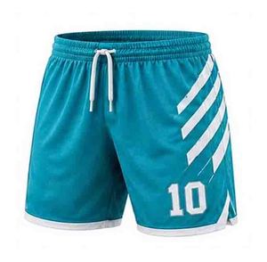 Shorts de football violets avec cordon de serrage, pantalons courts d'entraînement sportif, numéros d'équipe sublimés, vêtements de sport - Product Image 5