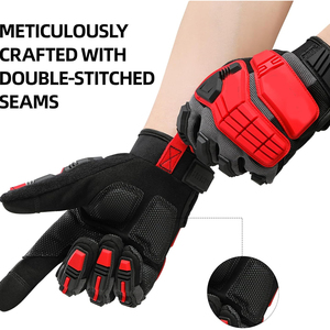 Custom Hand Protection High Quality Impact Resistant Safety Work <b>Gloves</b> <b>Touchscreen</b> Needle Detection for Construction Industrial - Product Image 4