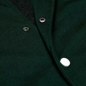 High Quality Coated Letterman Varsity <b>Winter</b> <b>Jacket</b> Wool Body Genuine <b>Leather</b> Sleeves Stand Front Custom Stylish Men's College - Product Image 4