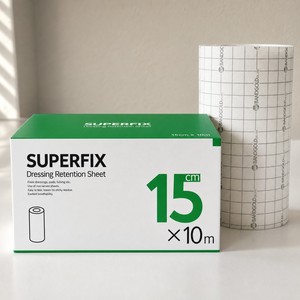 Vendajes deportivos protectores Superfix 15cm x 10m, rollo de vendaje adhesivo no tejido, cinta médica, suministros de dispositivos médicos - Product Image 3