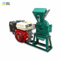 Moulin à céréales FFC15 de haute qualité, moteur à essence 5,5 CV, pour maïs, riz, café, moulin à farine, pulvérisateur, capacité 50-60 kg/h
